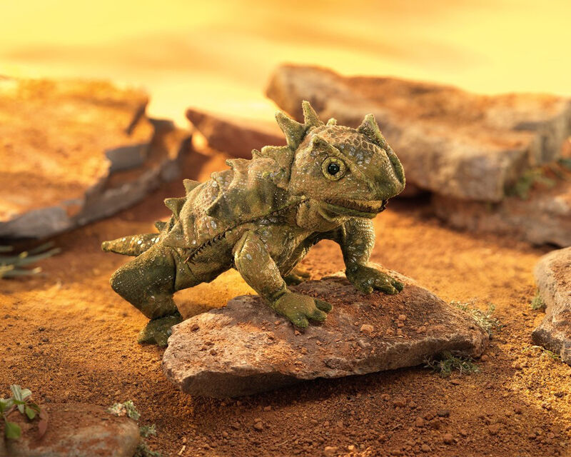 Horned Lizard Puppet