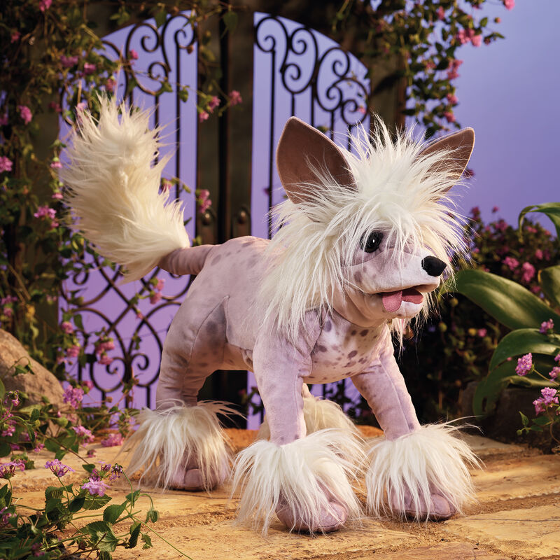 Chinese Crested Dog Puppet