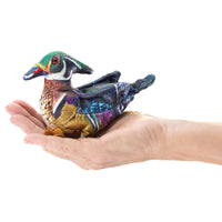 Pack of 3 Wood Duck Finger Puppets
