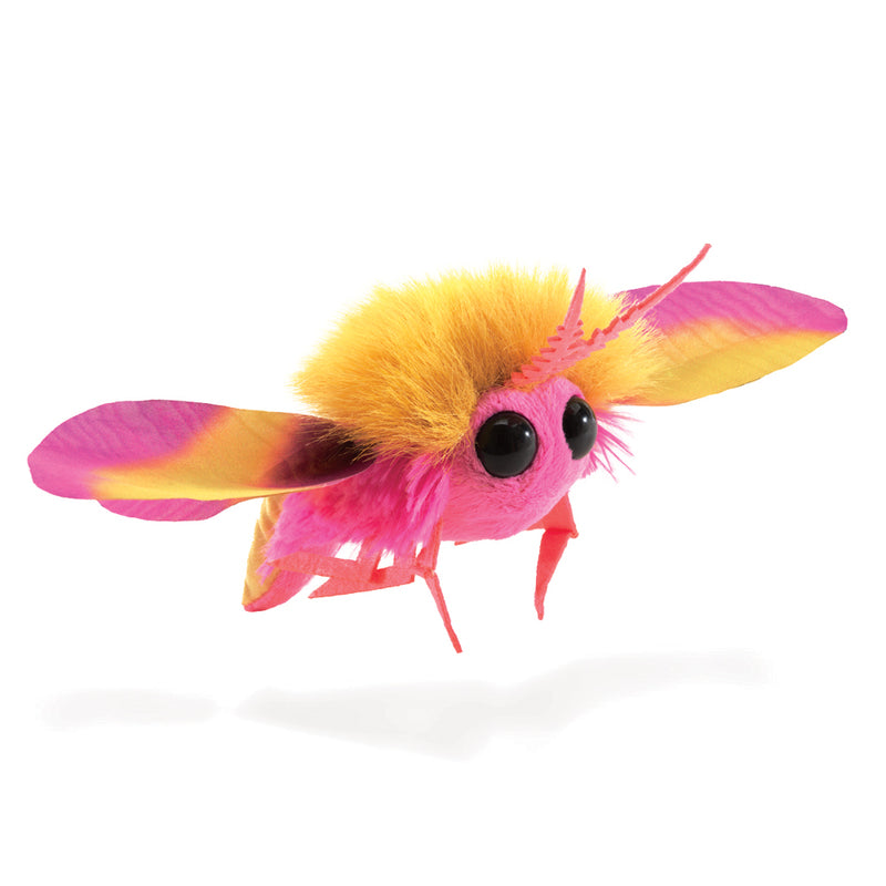 Pack of 2 Rosy Maple Moth Finger Puppets