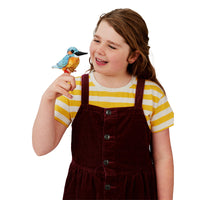 Pack of 3 Common Kingfisher Finger Puppets
