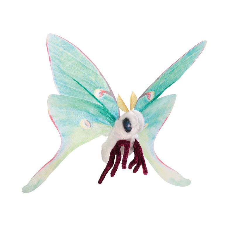 Pack of 2 Luna Moth Fingers Puppets