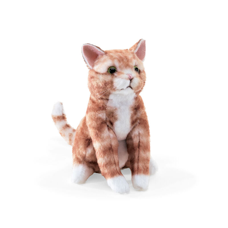 Orange Tabby Cat Finger Puppet