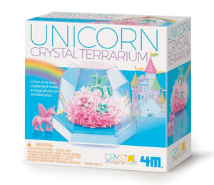 Crystal Growing - Unicorn Crystal Terrarium
