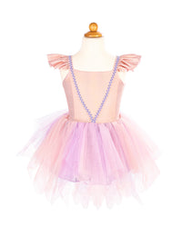 Pink Shimmer Unicorn Dress & Headband - Size 3-4