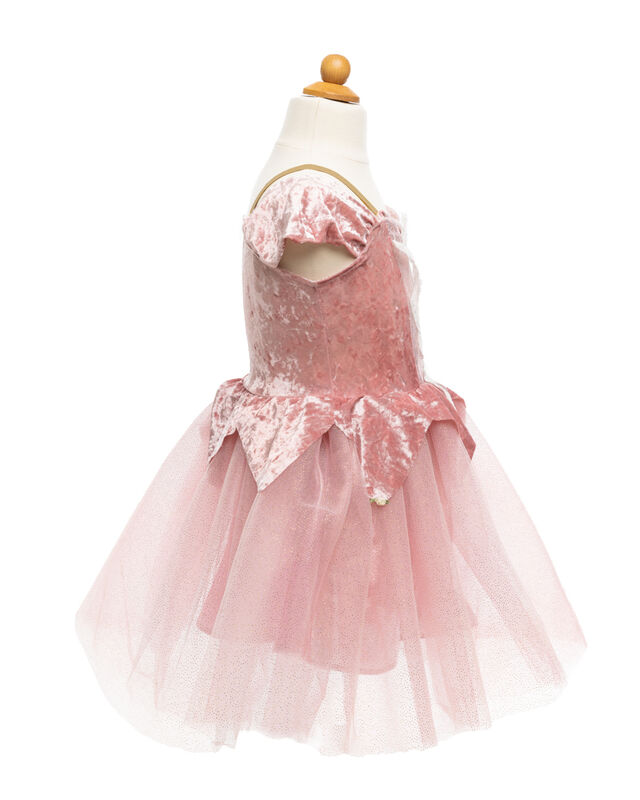 Dusty Rose Holiday Ballerina Dress - Size 3-4
