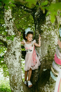 Sequins Secret Butterfly Twirl Dress with Wings Size 5-6