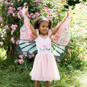 Sequins Secret Butterfly Twirl Dress with Wings Size 5-6