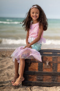 Pink Misty Mermaid Dress Size 3-4
