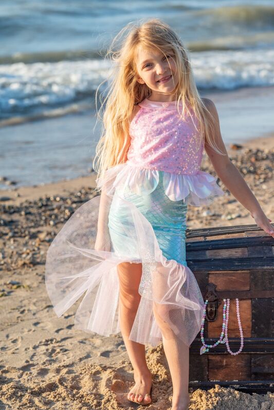 Pink Misty Mermaid Dress Size 3-4