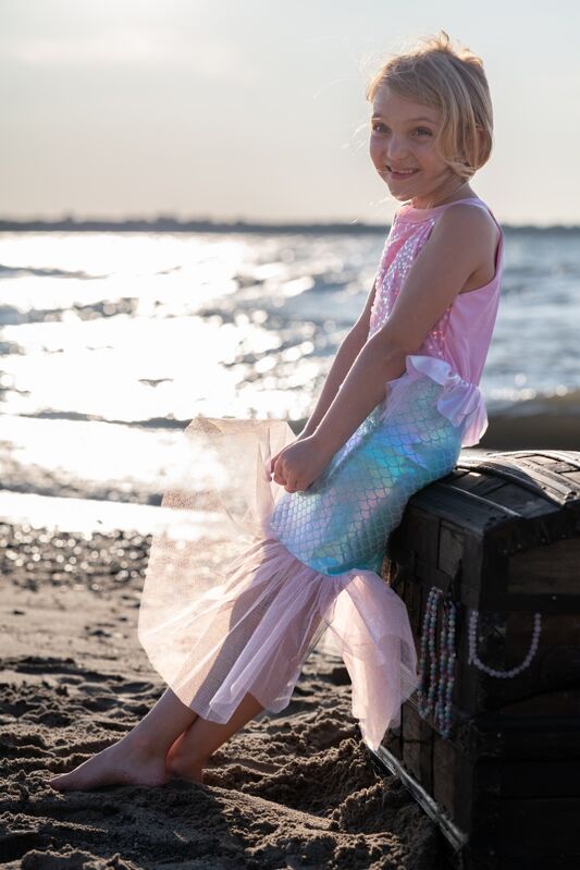 Pink Misty Mermaid Dress Size 5-6