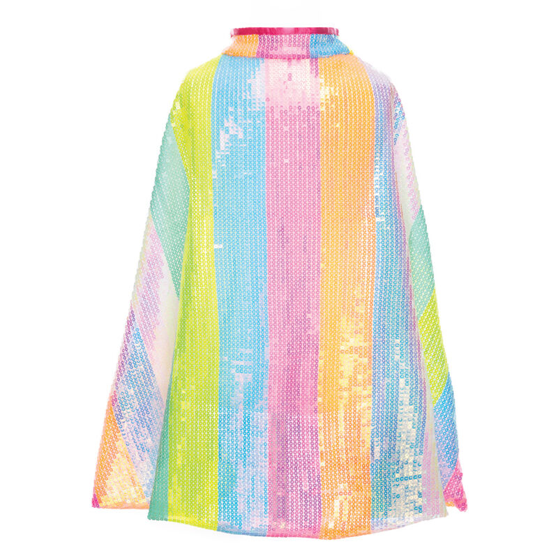 Stripy Sequins Cape Size 4-6