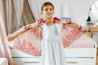 5th Avenue Pink Pailette Cape Size 4-6