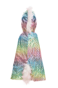 Reversible Unicorn & Dragon Cape – Size 3–4