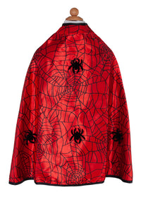 Reversible Spider & Bat Cape with Mask - Size 4-6
