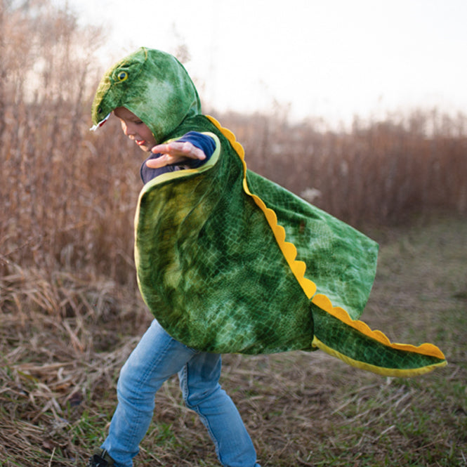 T-Rex Hooded Cape - Size 4-5