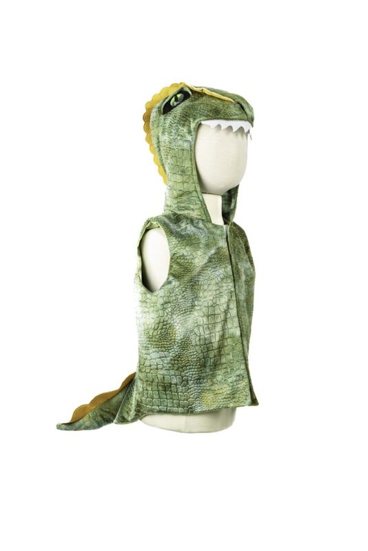 All Day Everyday Green Dino Vest Size 3-4