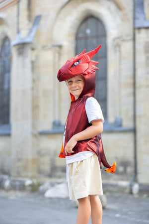 All Day Everyday Red Dragon Vest Size 3-4