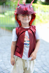 All Day Everyday Red Dragon Vest Size 3-4