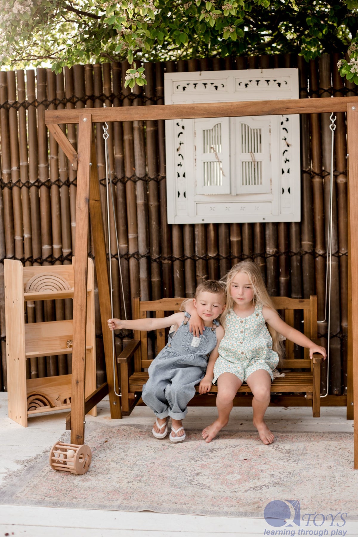 Australian Spotted Gum Garden Swing