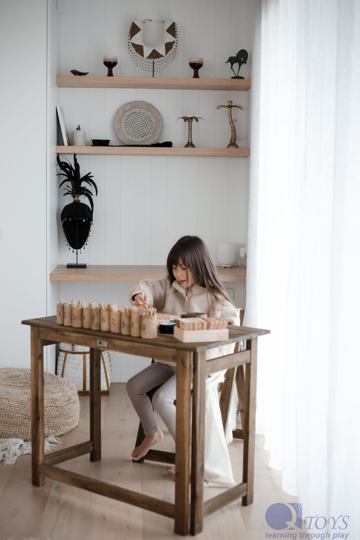 Foldable Study Desk and Chair