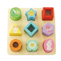 Rainbow Sensory Shape Sorter - 10 piece
