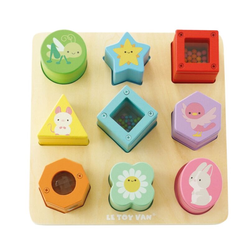 Rainbow Sensory Shape Sorter - 10 piece