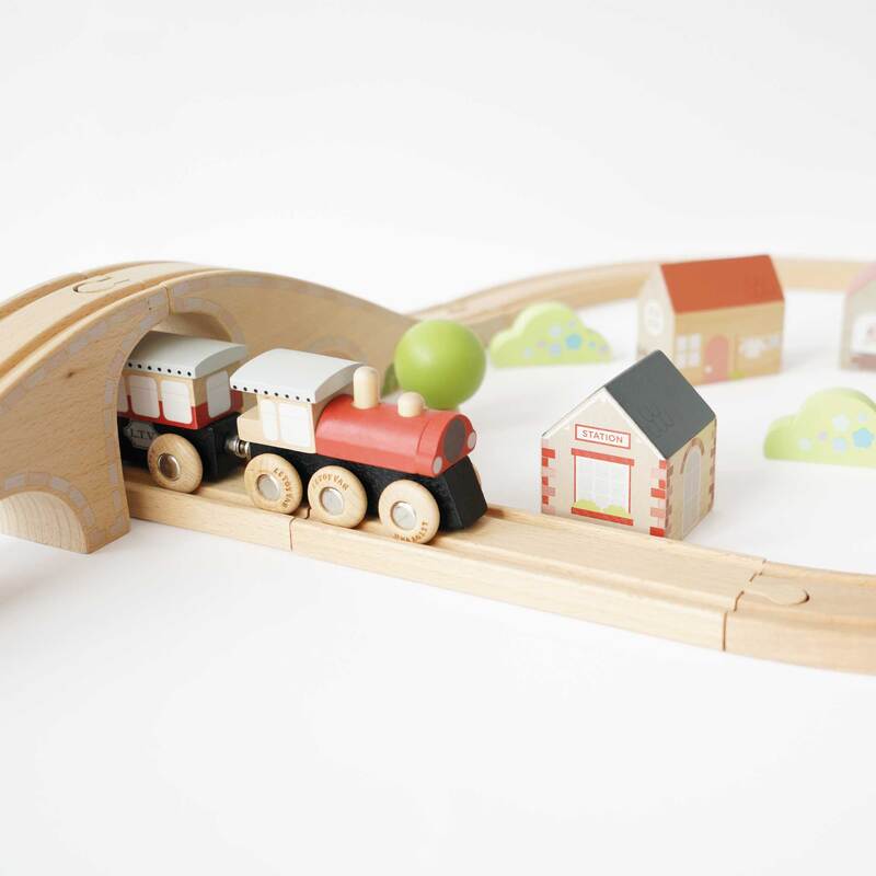 Figure of 8 Train Set - 40 Pieces