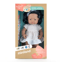 Miniland My Friends & Me Baby Doll Latin Girl 38cm