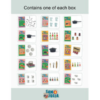 Set of 15 Mini Accessories (Set 1)