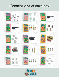 Set of 15 Mini Accessories (Set 1)