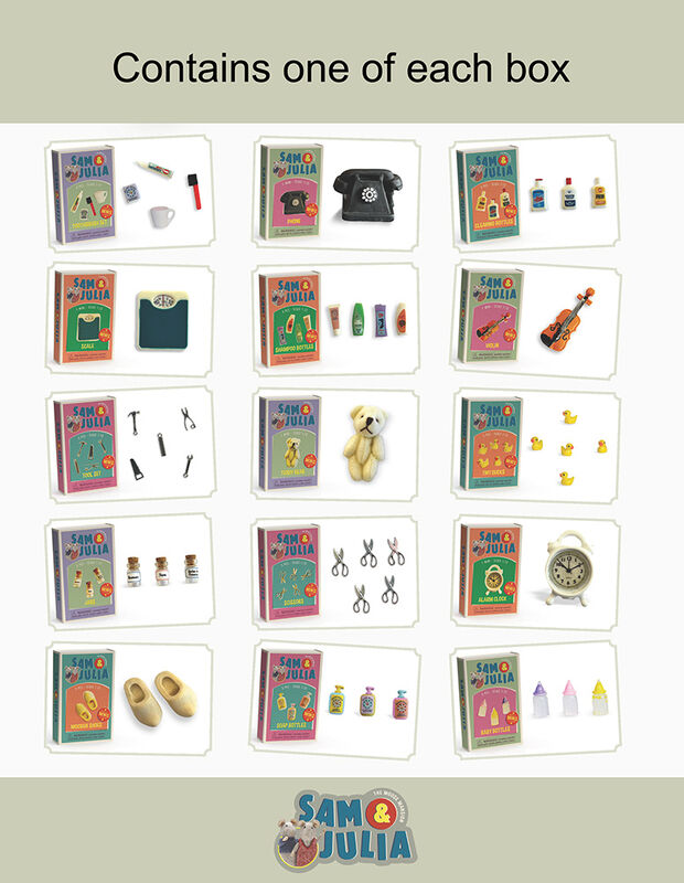 Set of 15 Mini Accessories (Set 2)