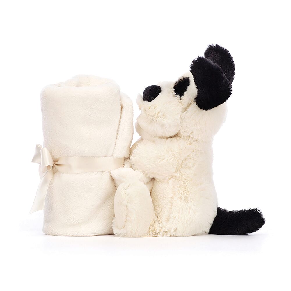 Jellycat Bashful Puppy Black & Cream - Soother