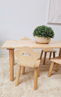 Classic Rectangular Table and 4 Chairs