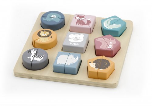 Shape Block Animals Puzzle