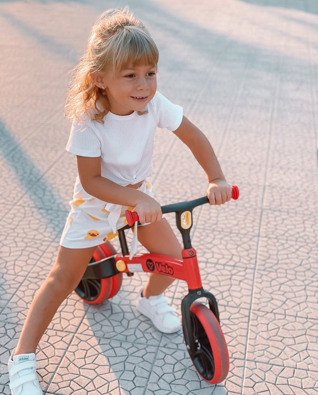 Velo Junior Balance Bike - Red