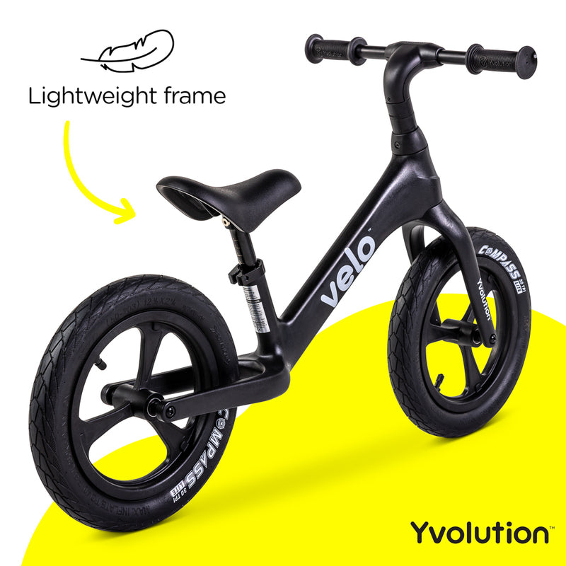 Velo Pro Balance Bike Black