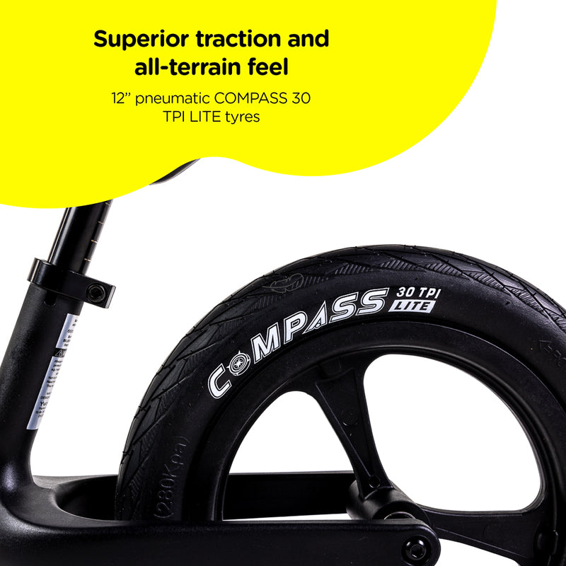 Velo Pro Balance Bike Black