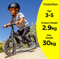 Velo Pro Balance Bike Black