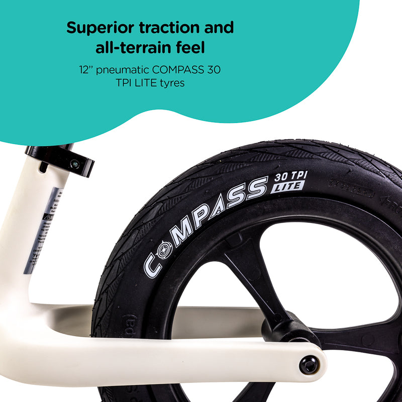 Velo Pro Balance Bike White