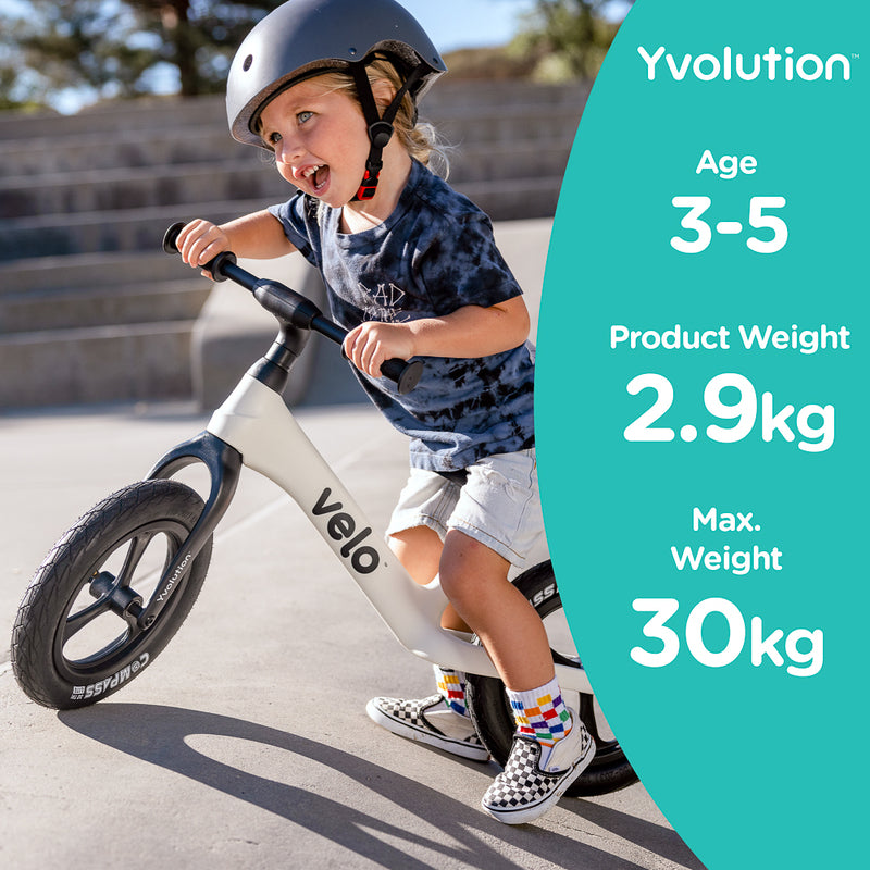 Velo Pro Balance Bike White