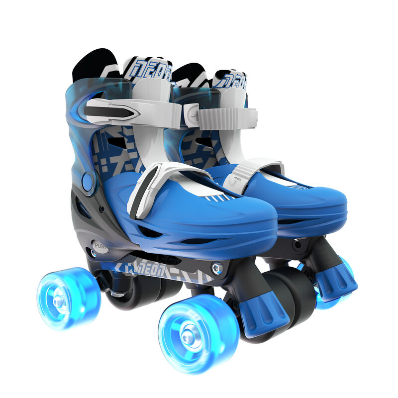 Neon Combo Skates (Size 12-2) Blue