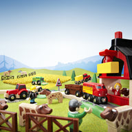 Brio Train Set - Farm Railway Set- 20 pieces