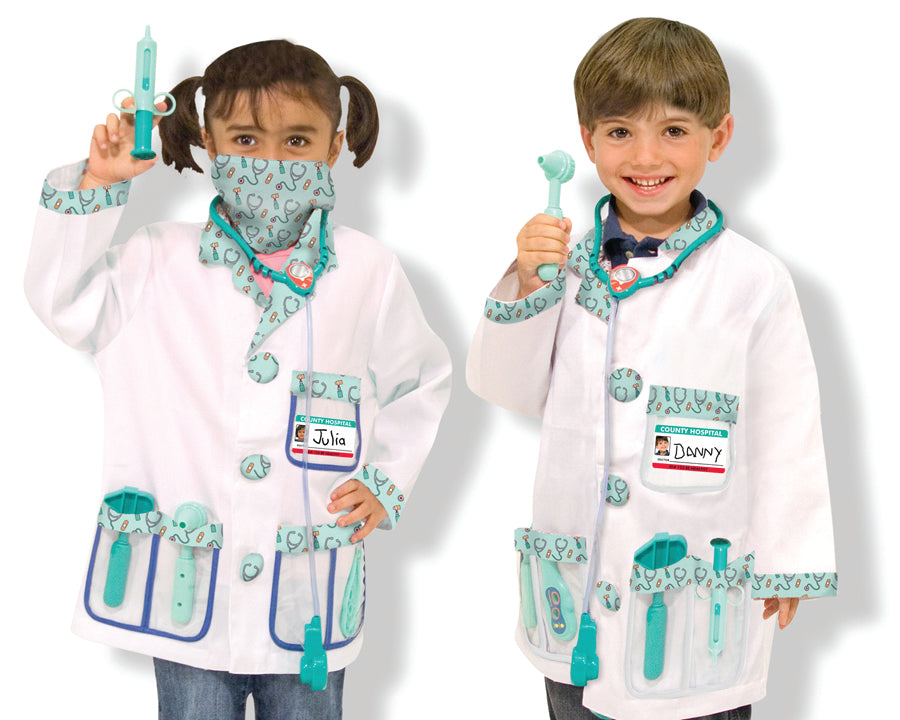 Melissa and Doug Doctor Role Play Costume Set