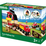 Brio Train Set - Farm Railway Set- 20 pieces