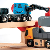 BRIO Rail & Road Loading Set 32 pieces