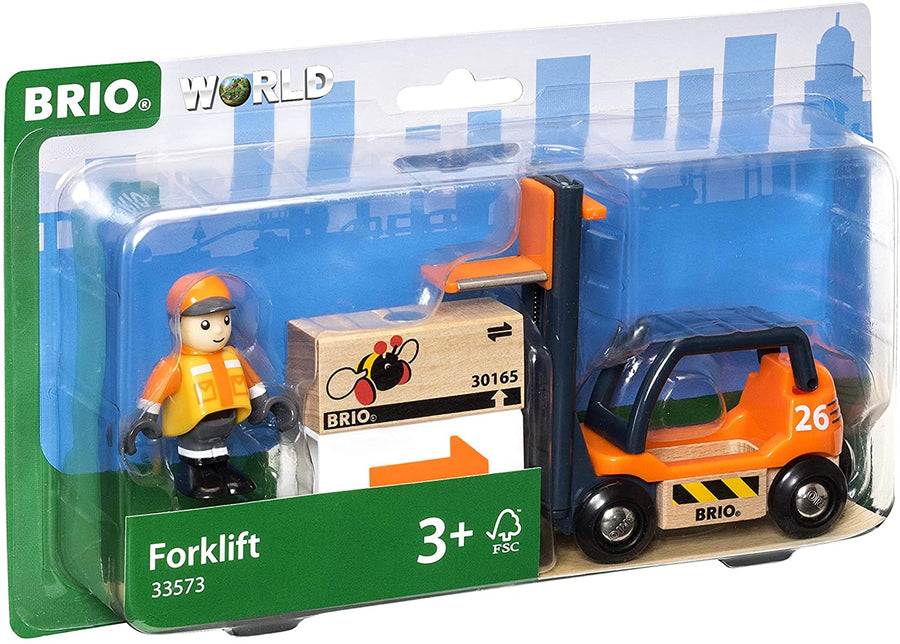 BRIO Vehicle - Forklift 4 pieces