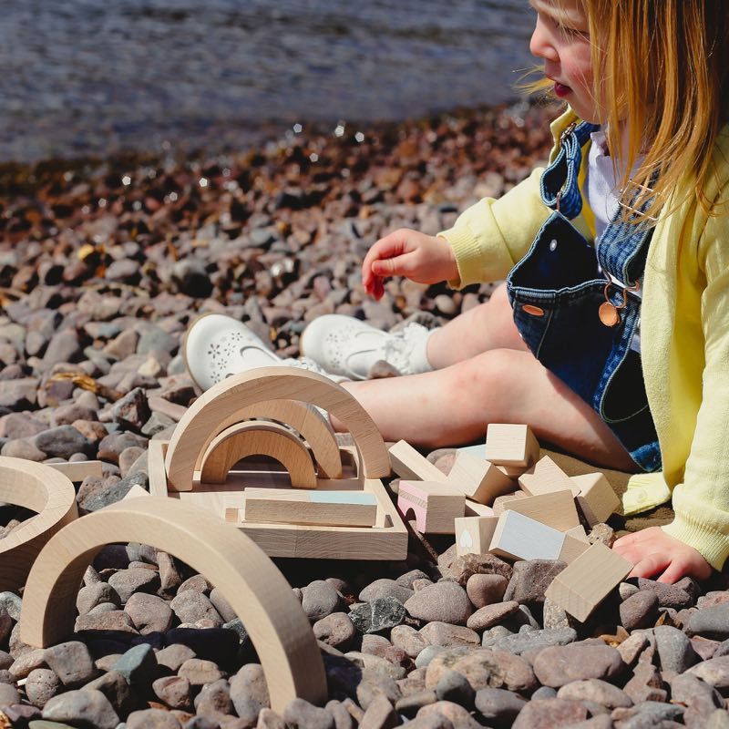 Loch Ness Toys - Big Wooden Rainbow