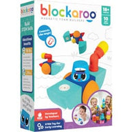 Blockaroo Blocks Blockaroo Magnetic Foam Blocks - Small - Tug Boat (10pcs)