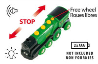 Brio Train Set Accessories BRIO Battery - Big Green Action Locomotive